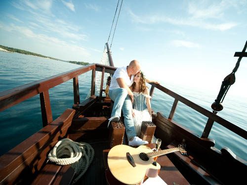boat wedding